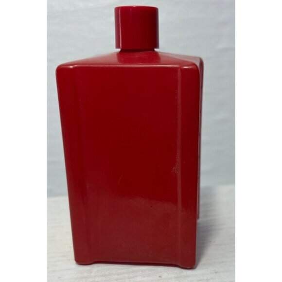 Vintage Avon First Class Male Electric Pre-Shave Red Bottle 4 Fl. Oz. EMPTY - Picture 4 of 8